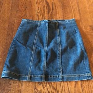 CARMAR denim skirt.